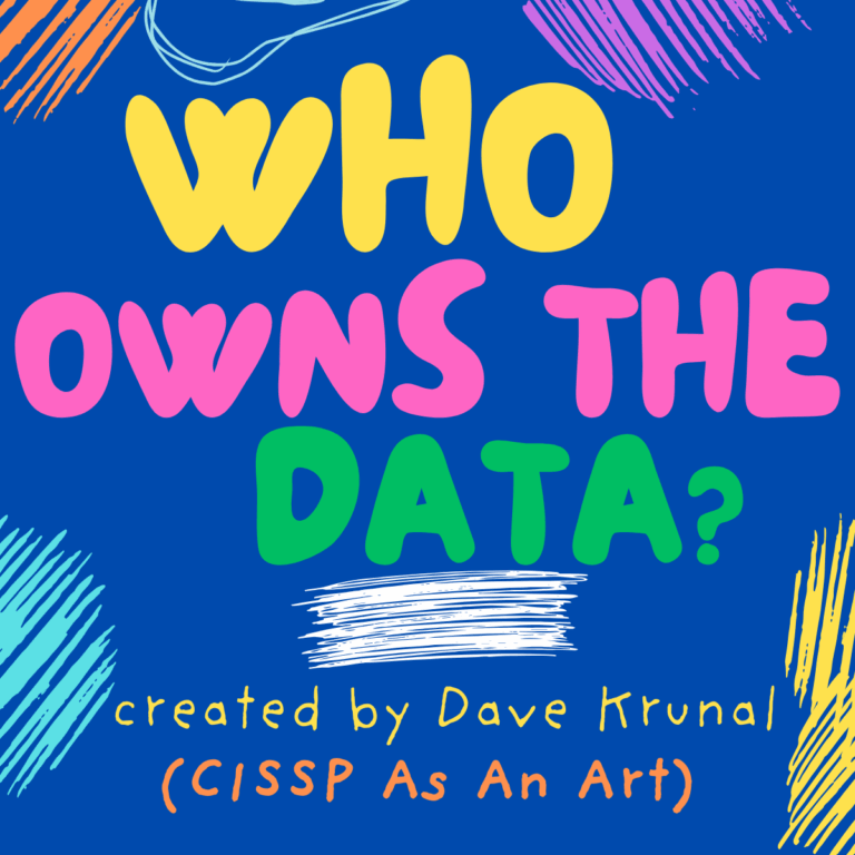 Who owns the data?